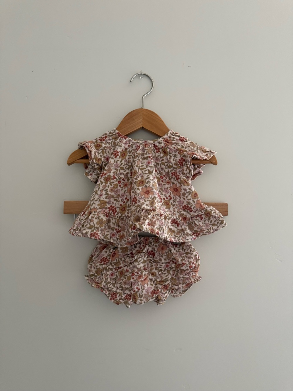 Rylee + Cru Pink Floral Set 0-3m
